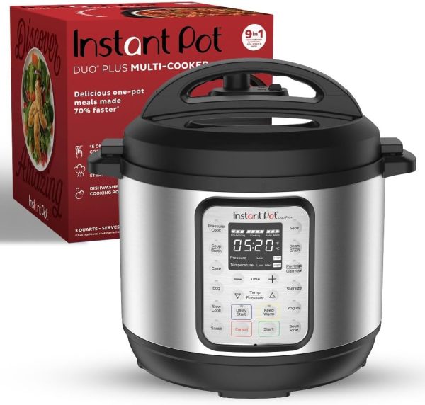 Instant Pot 112-0156-01 Duo 6, 6QT, Stainless Plus